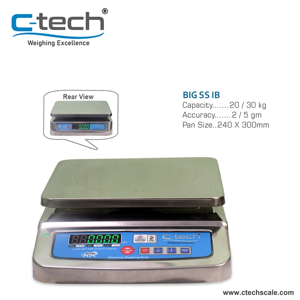 Big SS IB Table Top Scale